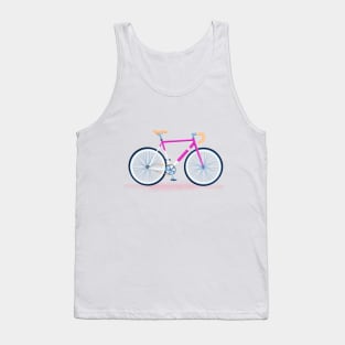 Pink Bicycle Tank Top